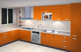 Những cách bài trí đơn giản cho không gian nhà bếp rộng hơn